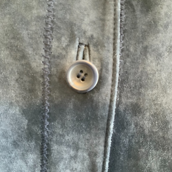 Linea by Louis dell olio blue leather jacket - Picture 4 of 5